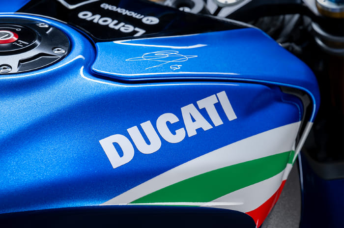 Ducati Panigale V4 Tricolore Italia revealed